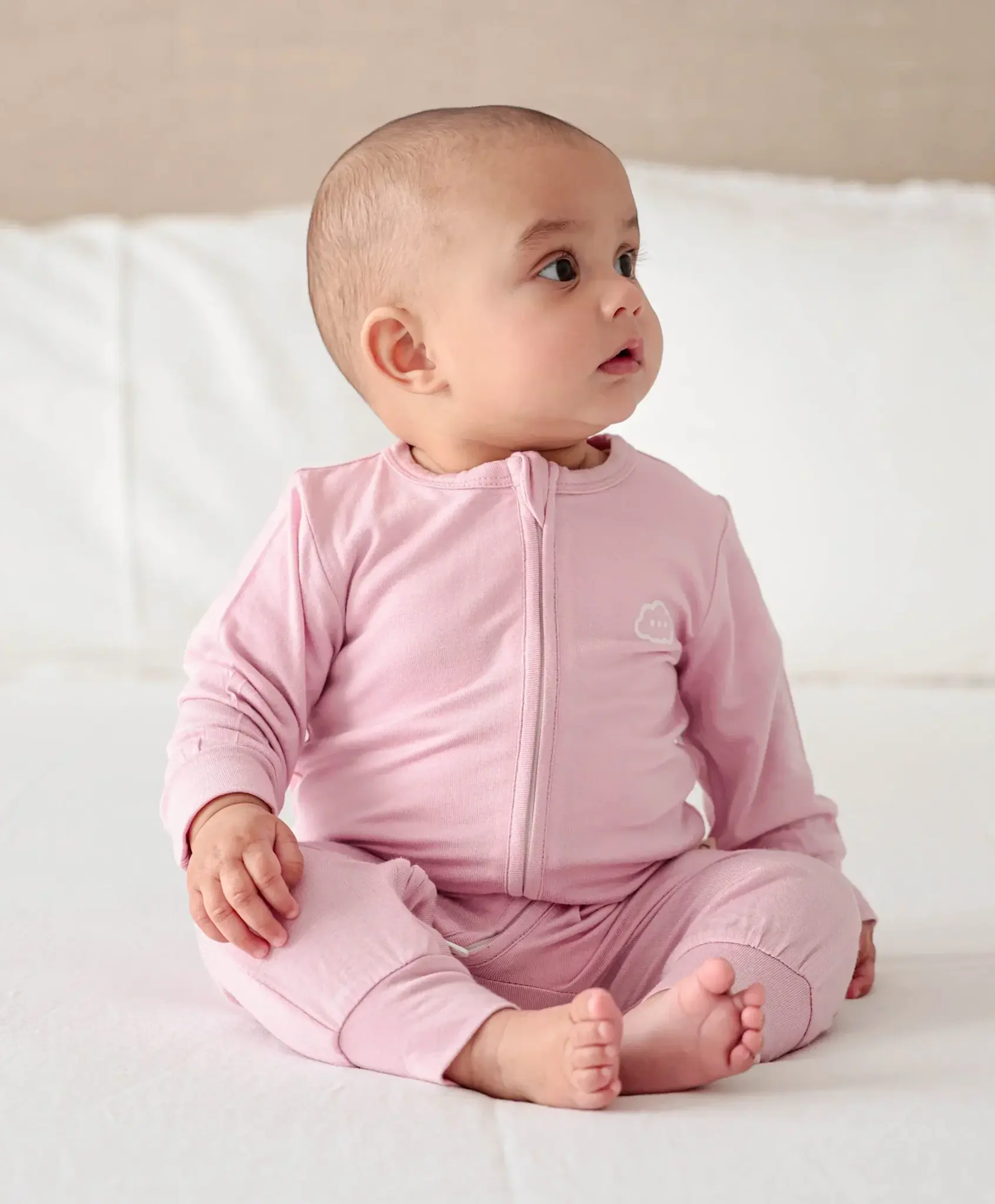 Lummi in Colour Lummi in Colour Bamboo Growsuit - Lavender