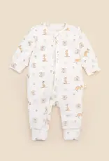 Lummi in Colour Lummi in Colour Bamboo Growsuit - Kangaroo & Koala