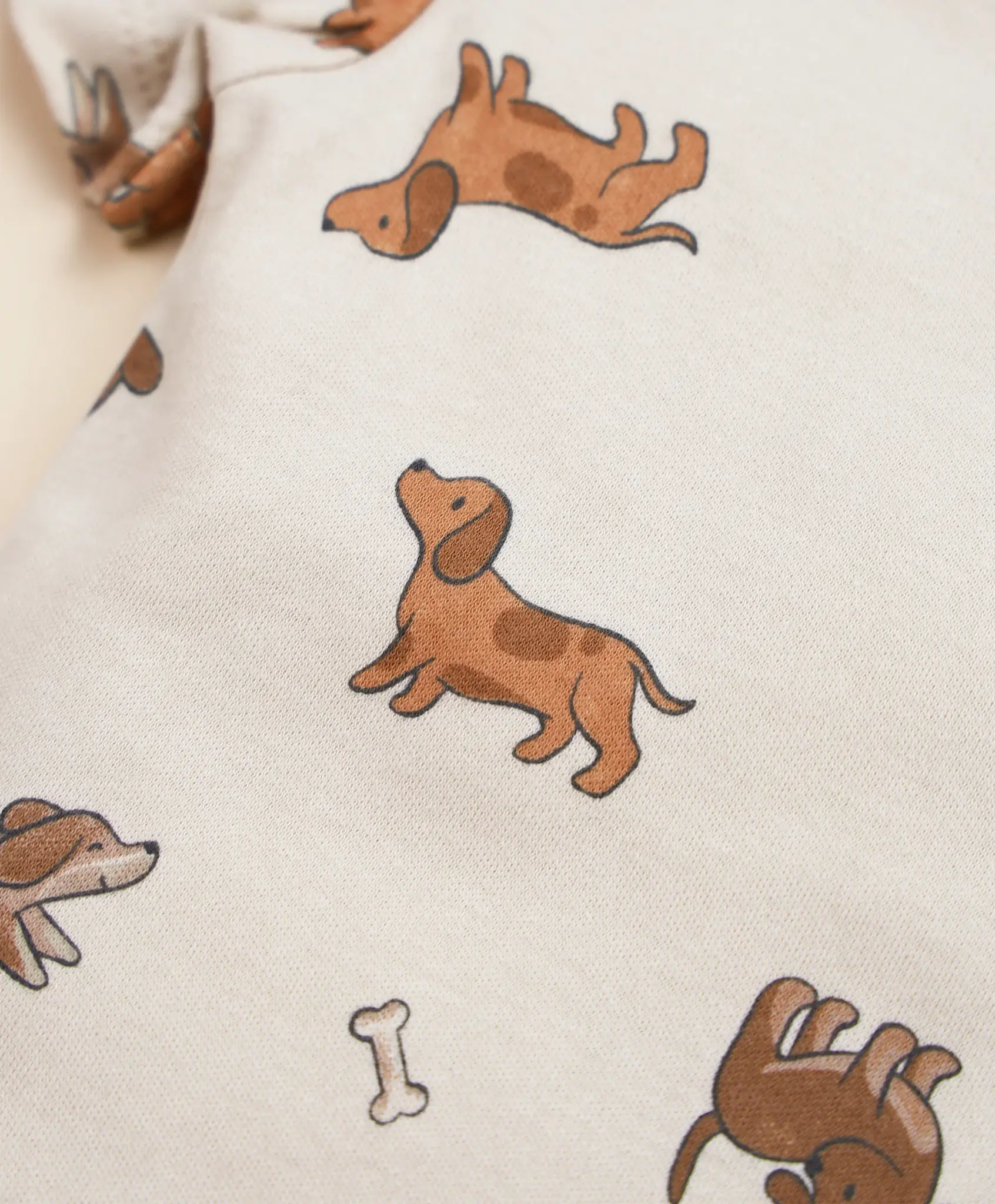 Lummi in Colour Lummi in Colour Organic Cotton Short Sleeve Bodysuit - Dachshunds