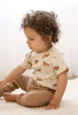 Lummi in Colour Lummi in Colour Organic Cotton Short Sleeve Bodysuit - Dachshunds