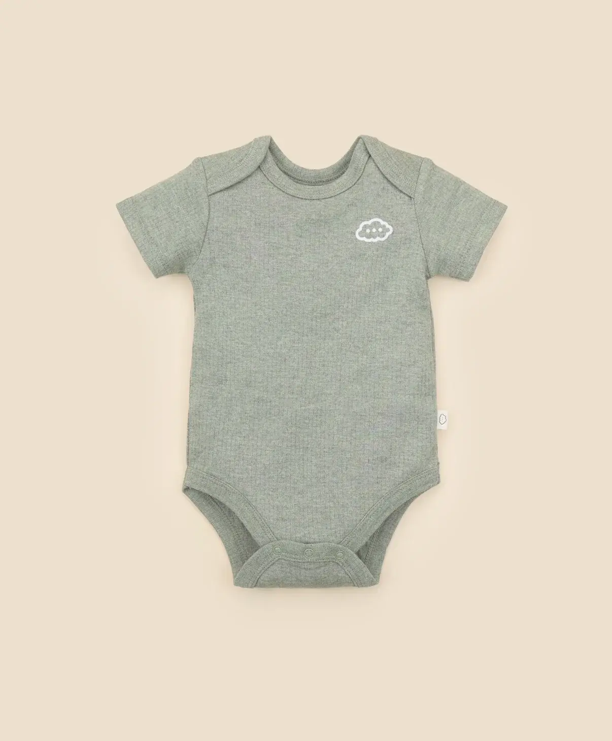 Lummi in Colour Lummi in Colour Organic Cotton Short Sleeve Bodysuit - Forest Green