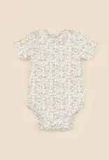 Lummi in Colour Lummi in Colour Organic Cotton Short Sleeve Bodysuit - Daisies