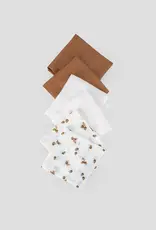 Little Bamboo Little Bamboo Muslin Washers 6Pk