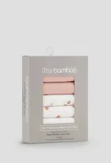 Little Bamboo Little Bamboo Muslin Washers 6Pk