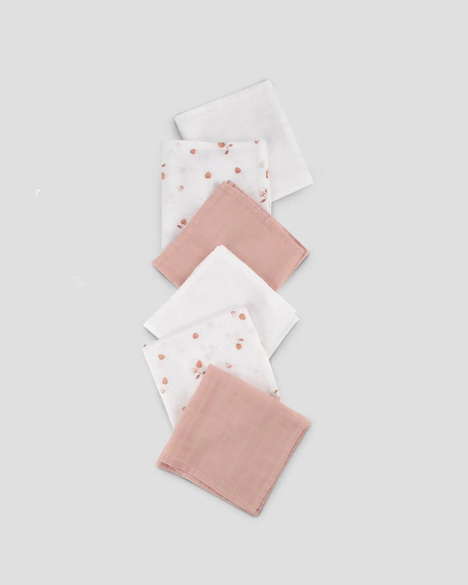 Little Bamboo Little Bamboo Muslin Washers 6Pk