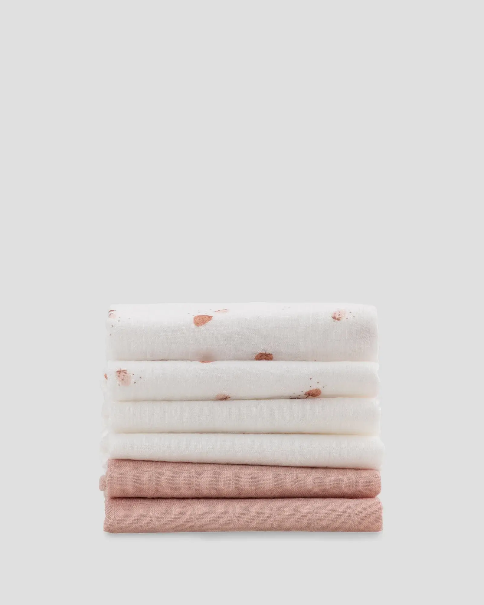 Little Bamboo Little Bamboo Muslin Washers 6Pk