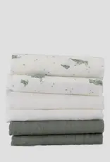Little Bamboo Little Bamboo Muslin Washers 6Pk