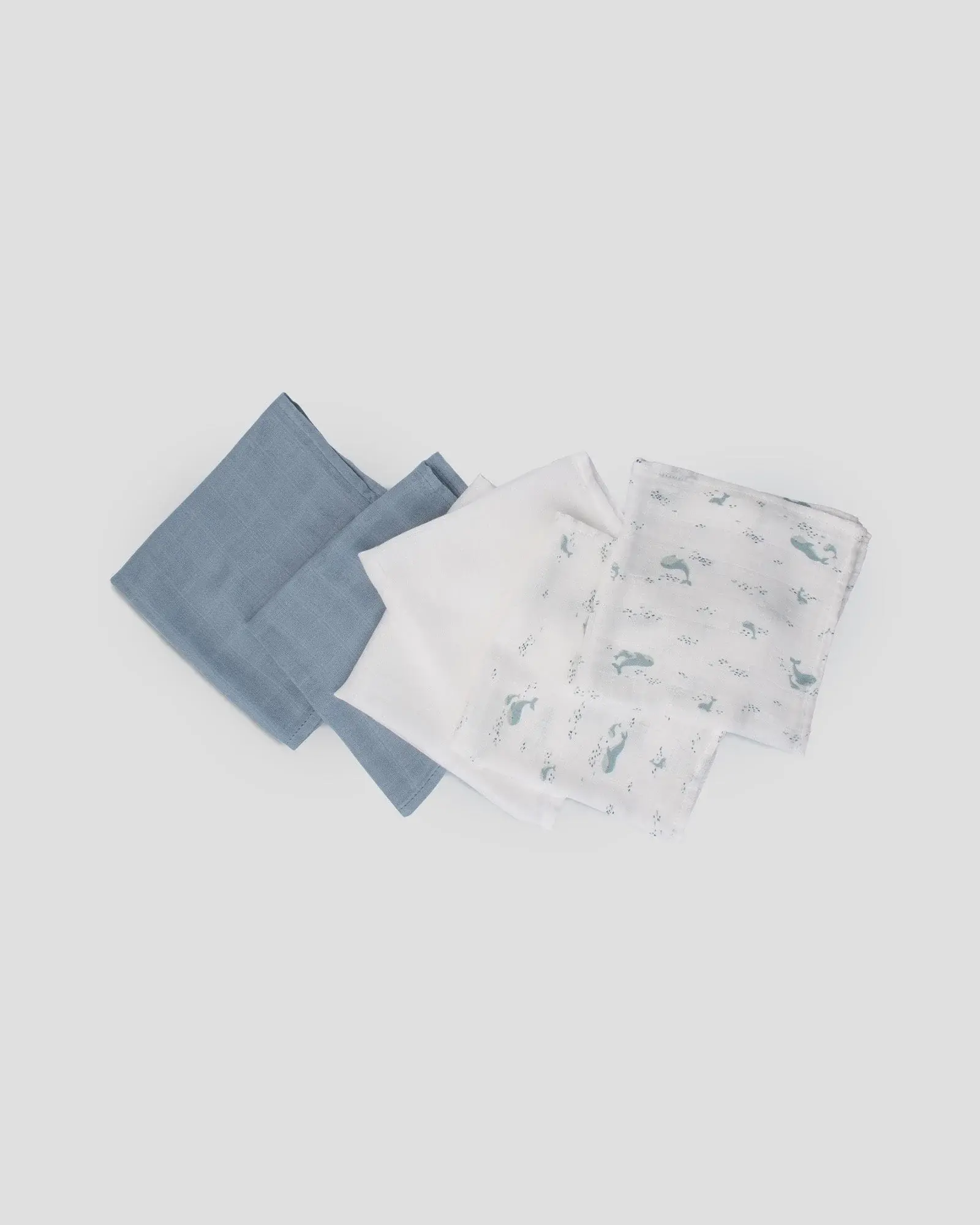 Little Bamboo Little Bamboo Muslin Washers 6Pk