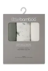 Little Bamboo Little Bamboo Muslin Wraps - 3 Pack