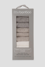 Little Bamboo Little Bamboo Towelling Washer 10PK