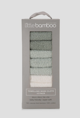 Little Bamboo Little Bamboo Towelling Washer 10PK