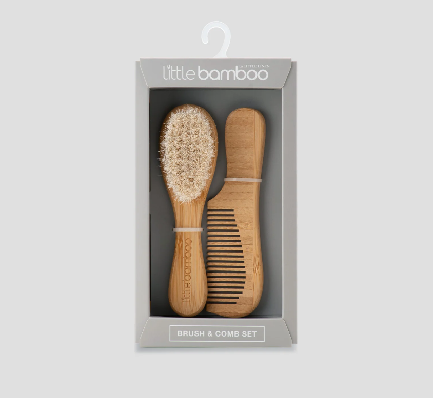Little Bamboo Little Bamboo Brush and Comb Set