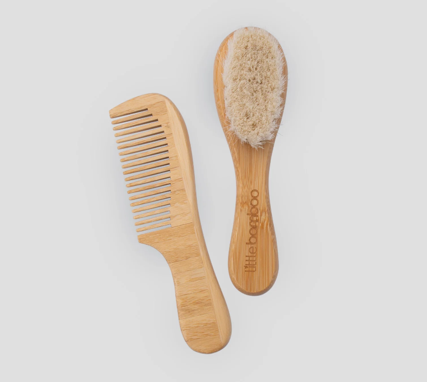 Little Bamboo Little Bamboo Brush and Comb Set
