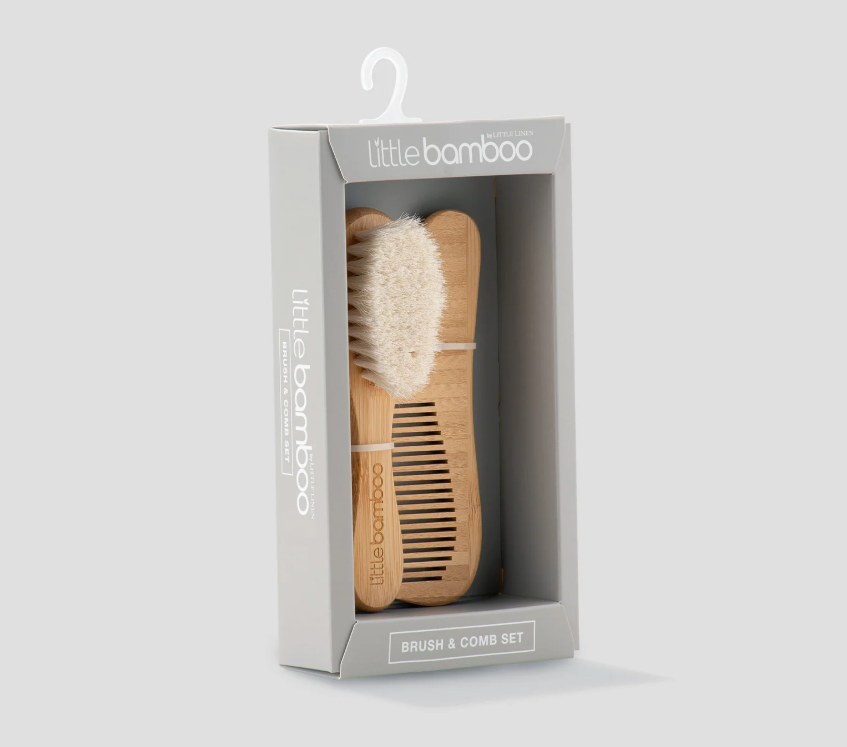 Little Bamboo Little Bamboo Brush and Comb Set