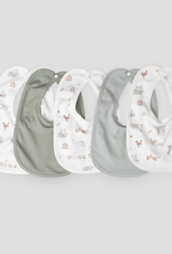 Little Linen Little Linen Jersey Bib 5PK