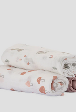 Little Linen Little Linen Muslin Wraps 3PK