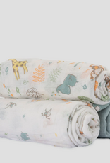 Little Linen Little Linen Muslin Wraps 3PK