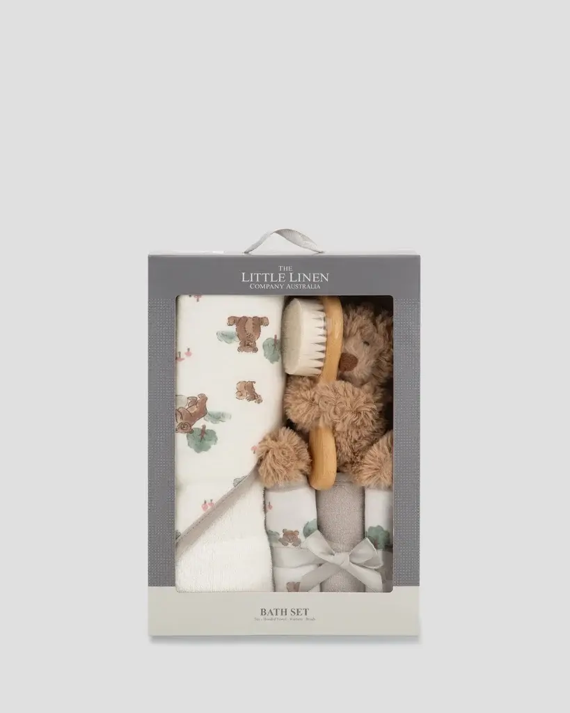 Little Linen Little Linen Bath Gift Set