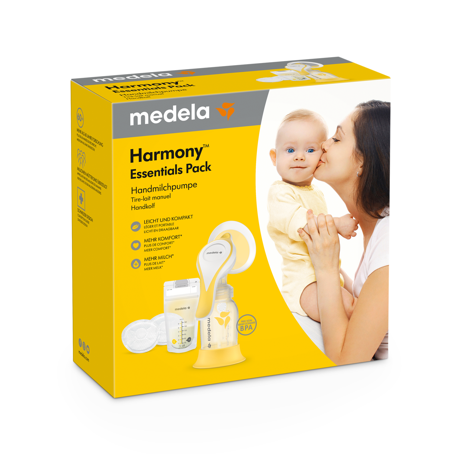 Medela Medela Harmony™ Essentials Pack Manual Breast Pump