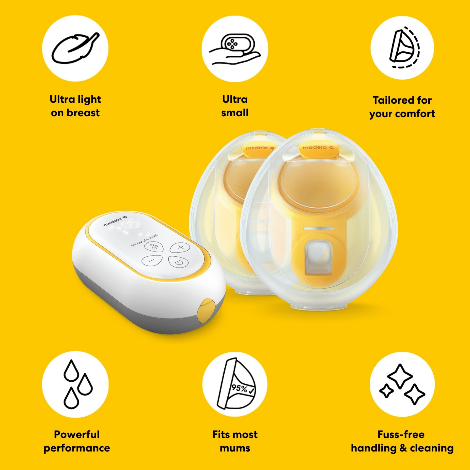 Medela Medela Freestyle Mini Hands-free Double Electric Breast Pump