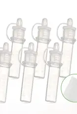 Haakaa Haakaa Silicone Colostrum Collector Sets (pre-sterilised) 6 x 4ml Collectors + 1 x 30ml Feeding Cup