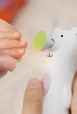 Haakaa Haakaa Happii Bear Nail Care Set Pebble
