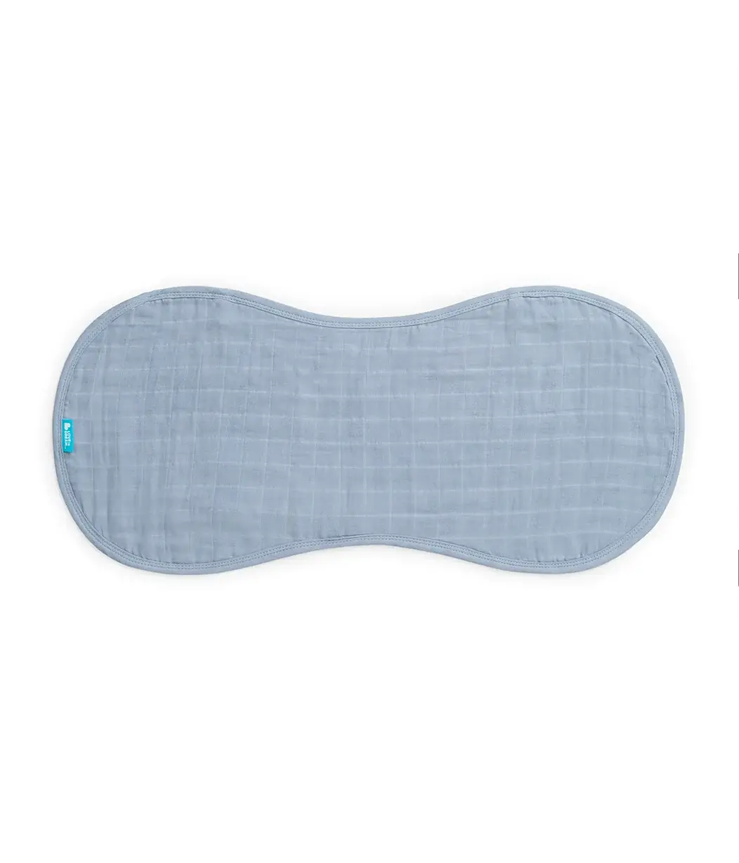 Love To Dream Love to Dream Burp Cloth 2 Pack Mist Blue Rocket