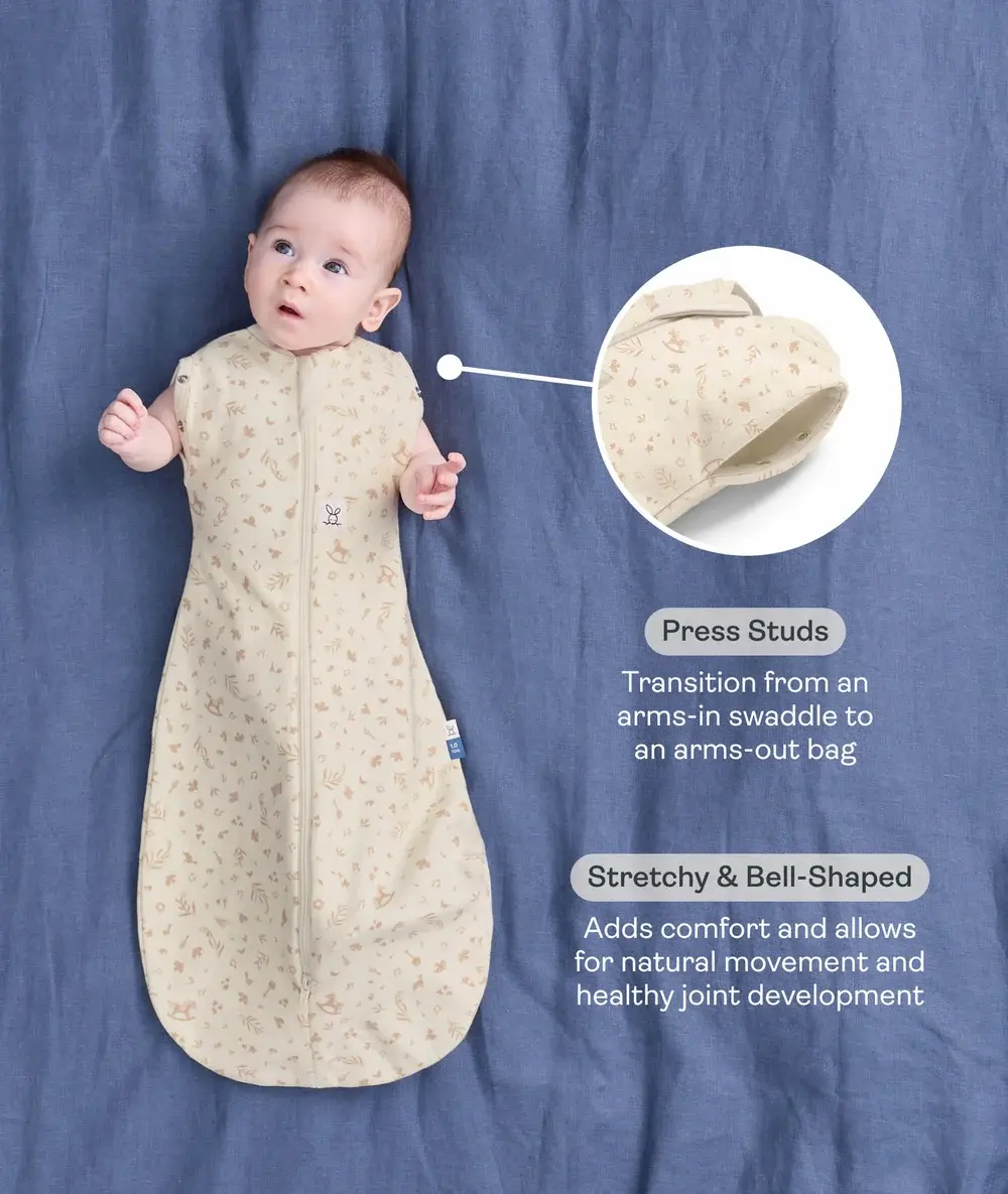 ErgoPouch ErgoPouch Cocoon Swaddle Bag 0.2 Tog Lullaby