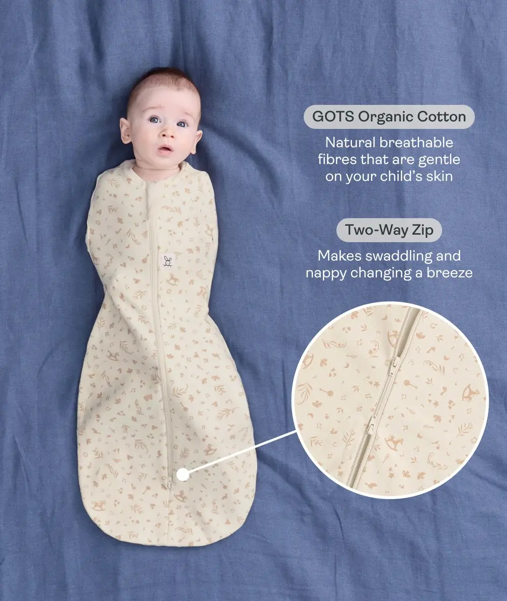 ErgoBaby ErgoPouch Cocoon Swaddle Bag 1.0 Tog Lullaby