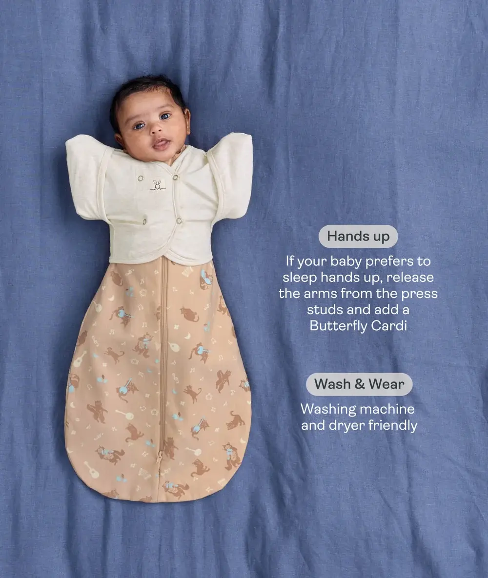 ErgoPouch ErgoPouch Cocoon Swaddle Bag 0.2 Tog Melody