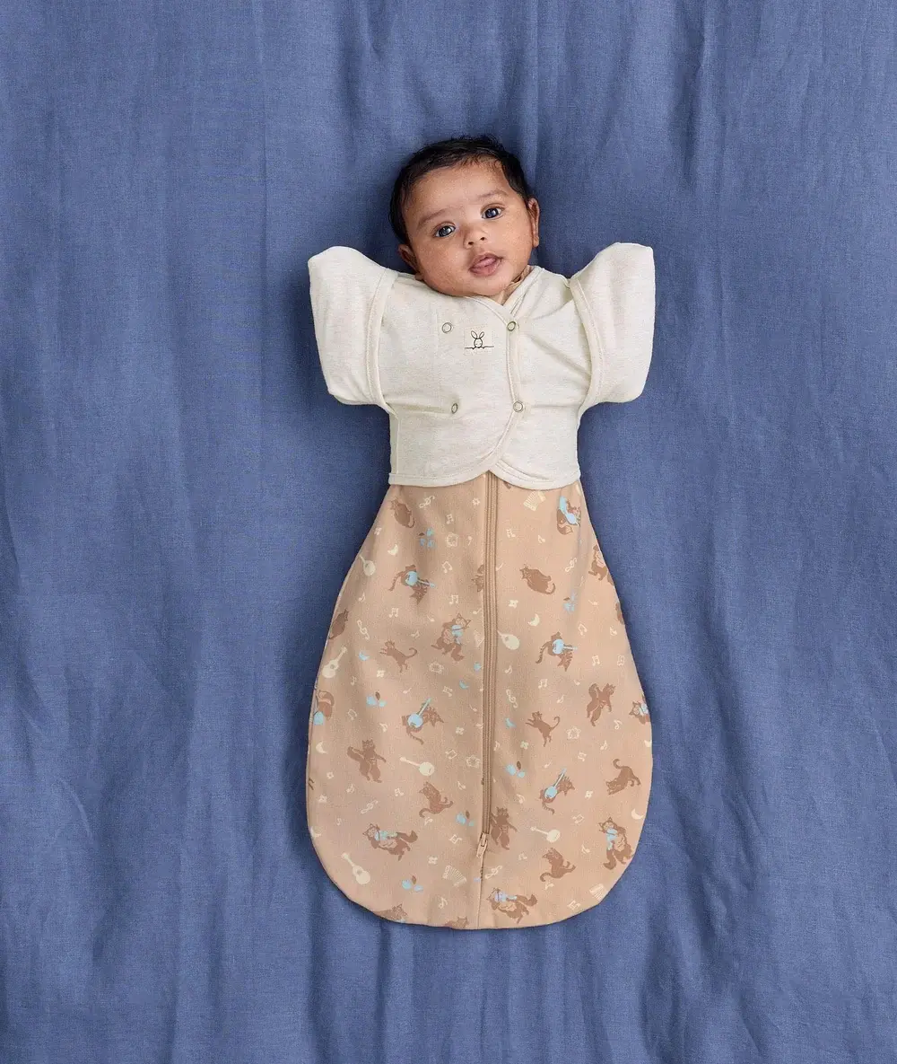 ErgoPouch ErgoPouch Cocoon Swaddle Bag 0.2 Tog Melody