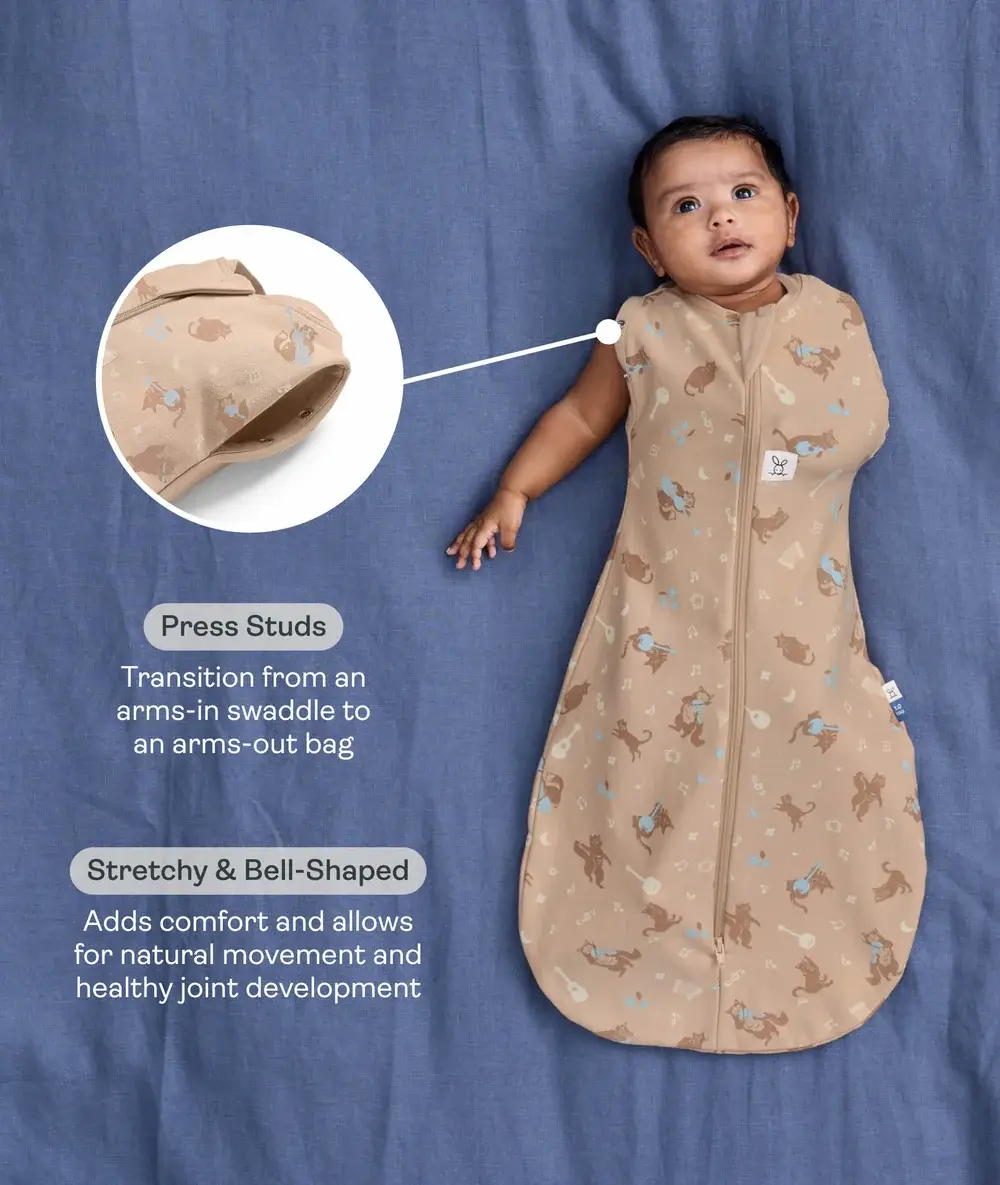 ErgoBaby ErgoPouch Cocoon Swaddle Bag 1.0 Tog Melody