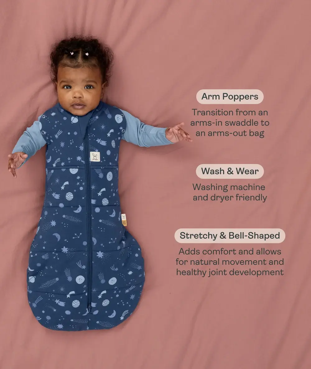 ErgoPouch ErgoPouch Cocoon Swaddle Bag 3.5 TOG Ink