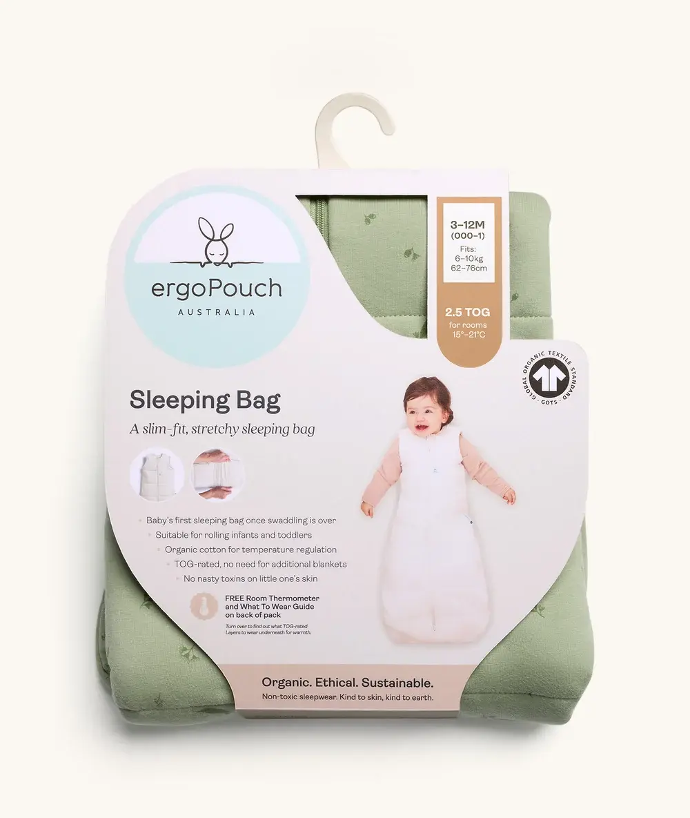 ErgoPouch ErgoPouch 2.5 Tog Jersey Sleeping Bag Ink