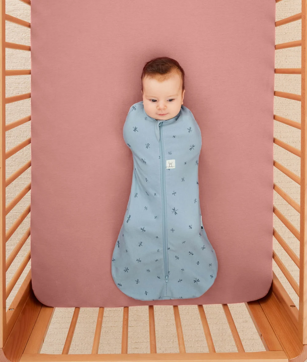 ErgoPouch ErgoPouch Cocoon Swaddle Bag 0.2 Tog Dragonflies