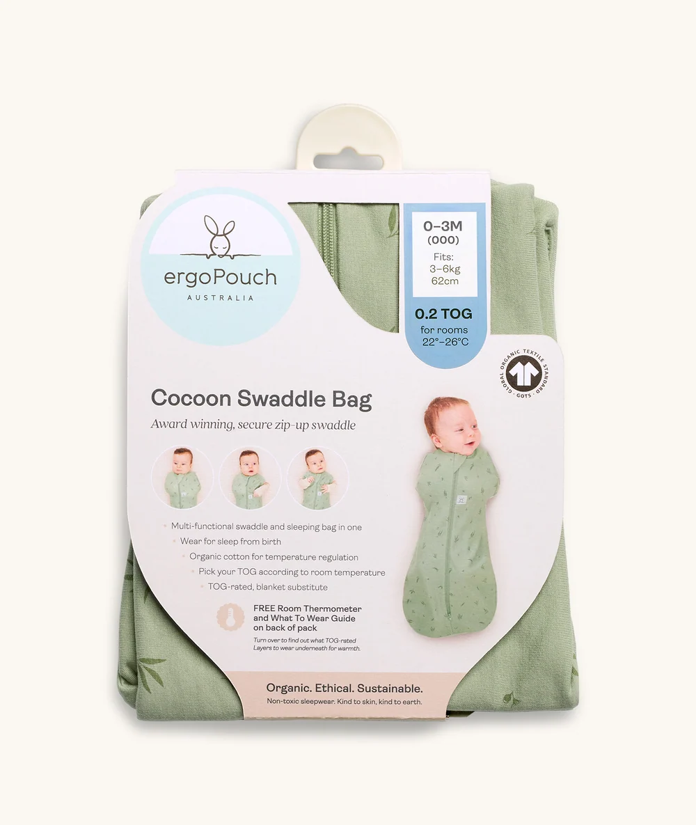 ErgoPouch ErgoPouch Cocoon Swaddle Bag 0.2 Tog Dragonflies