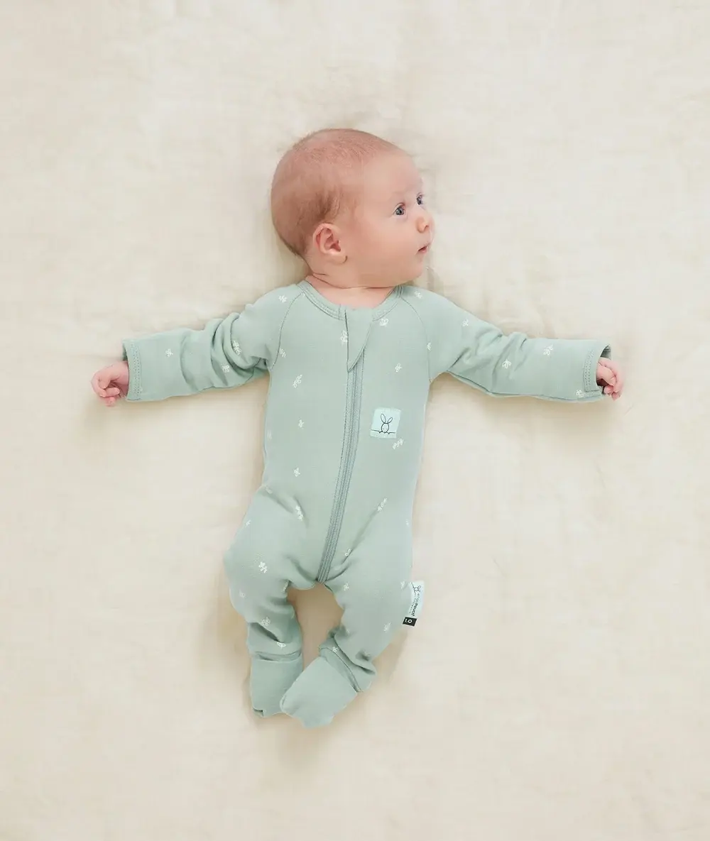 ErgoPouch ErgoPouch 0.2 Tog Long Sleeve Layers Sage