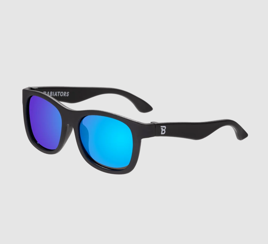Babiators Babiators Polarised Navigators - Jet Black/Cobalt Lenses