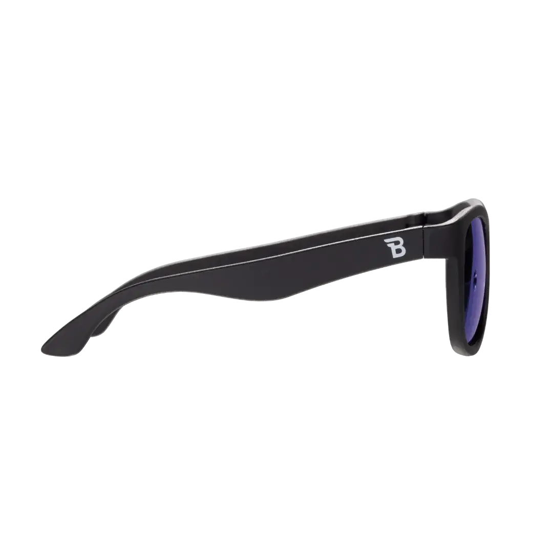 Babiators Babiators Polarised Navigators - Jet Black/Cobalt Lenses