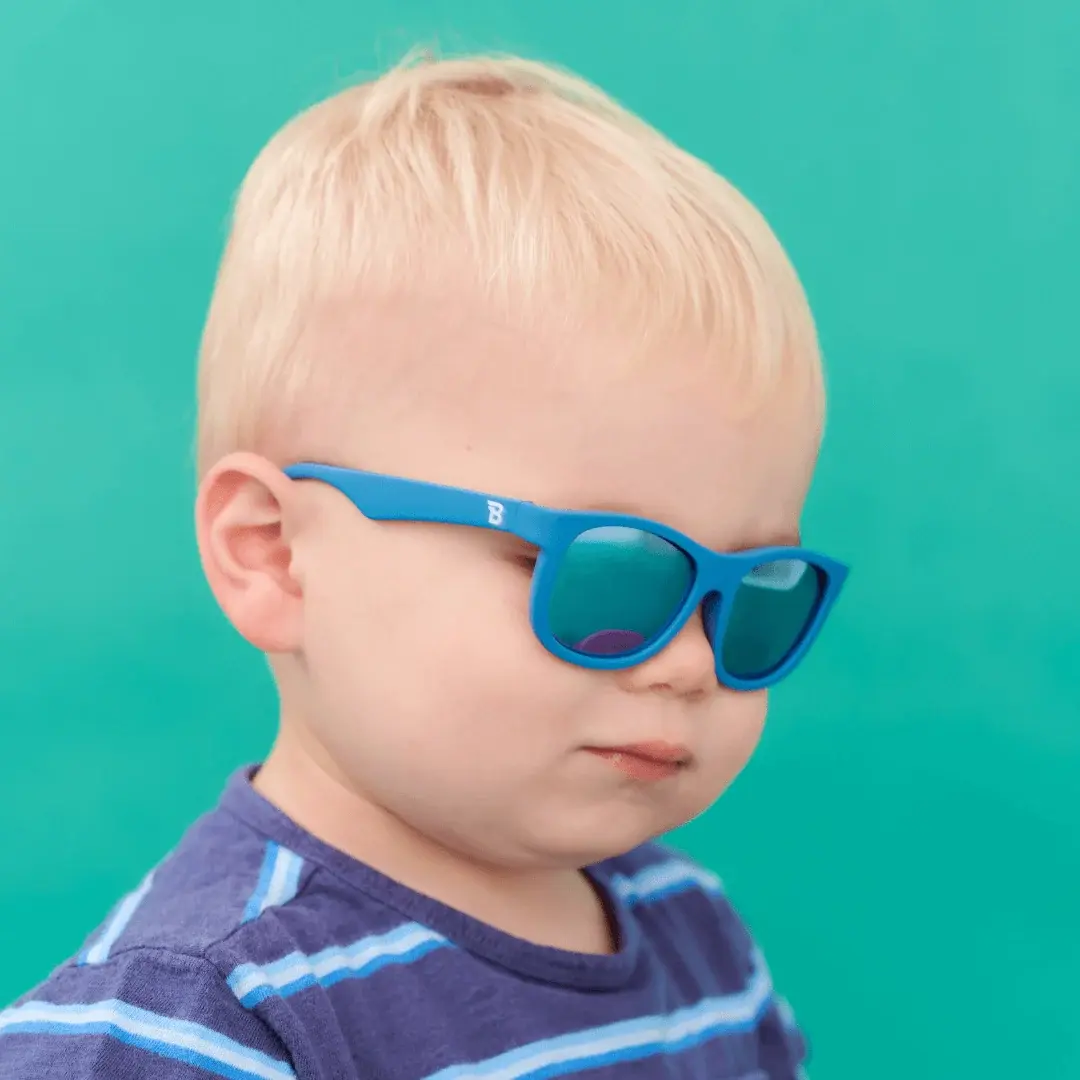 Babiators Babiators Polarised Navigators - Midnight Blue/Light Blue Mirror