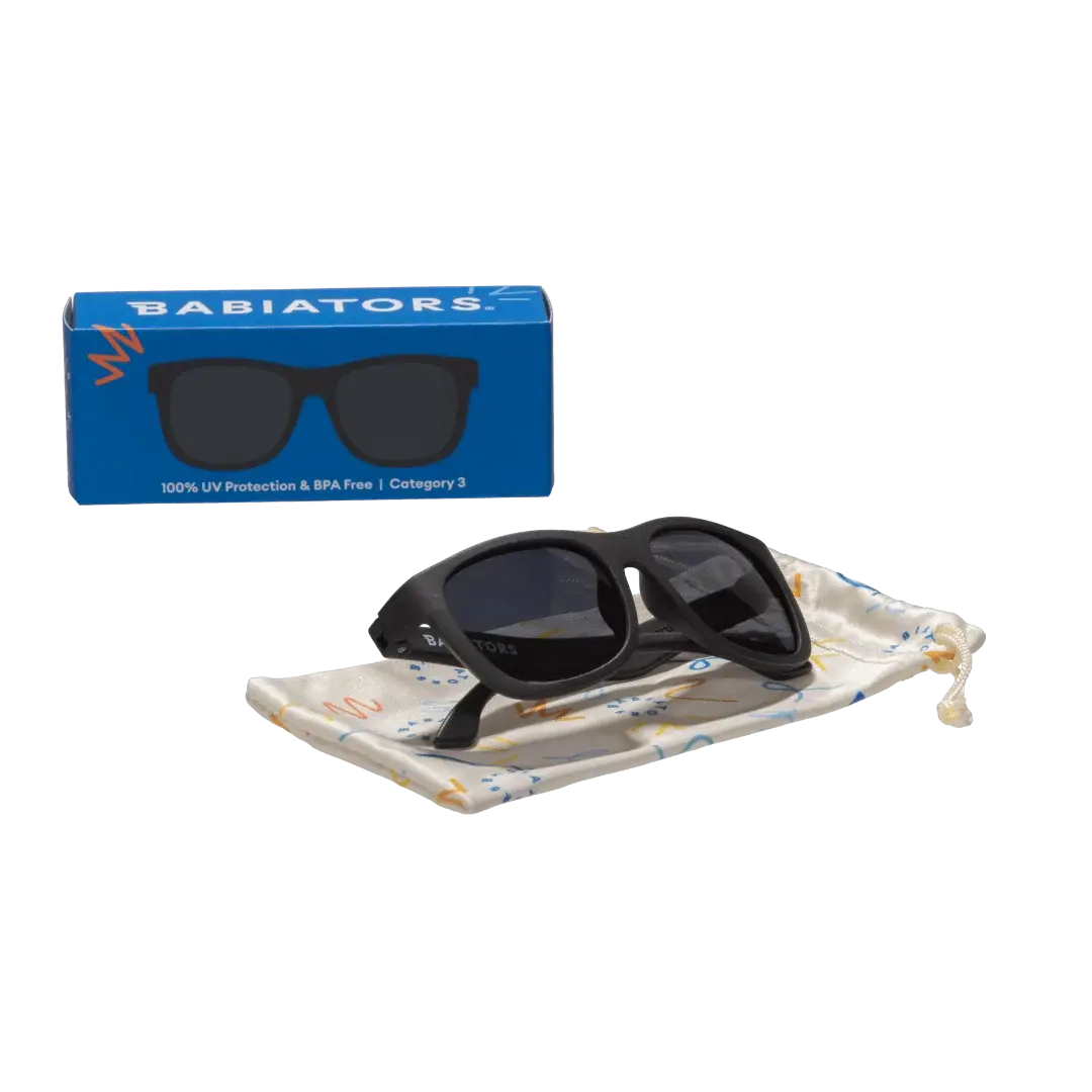 Babiators Babiators Original Navigators: Jet Black