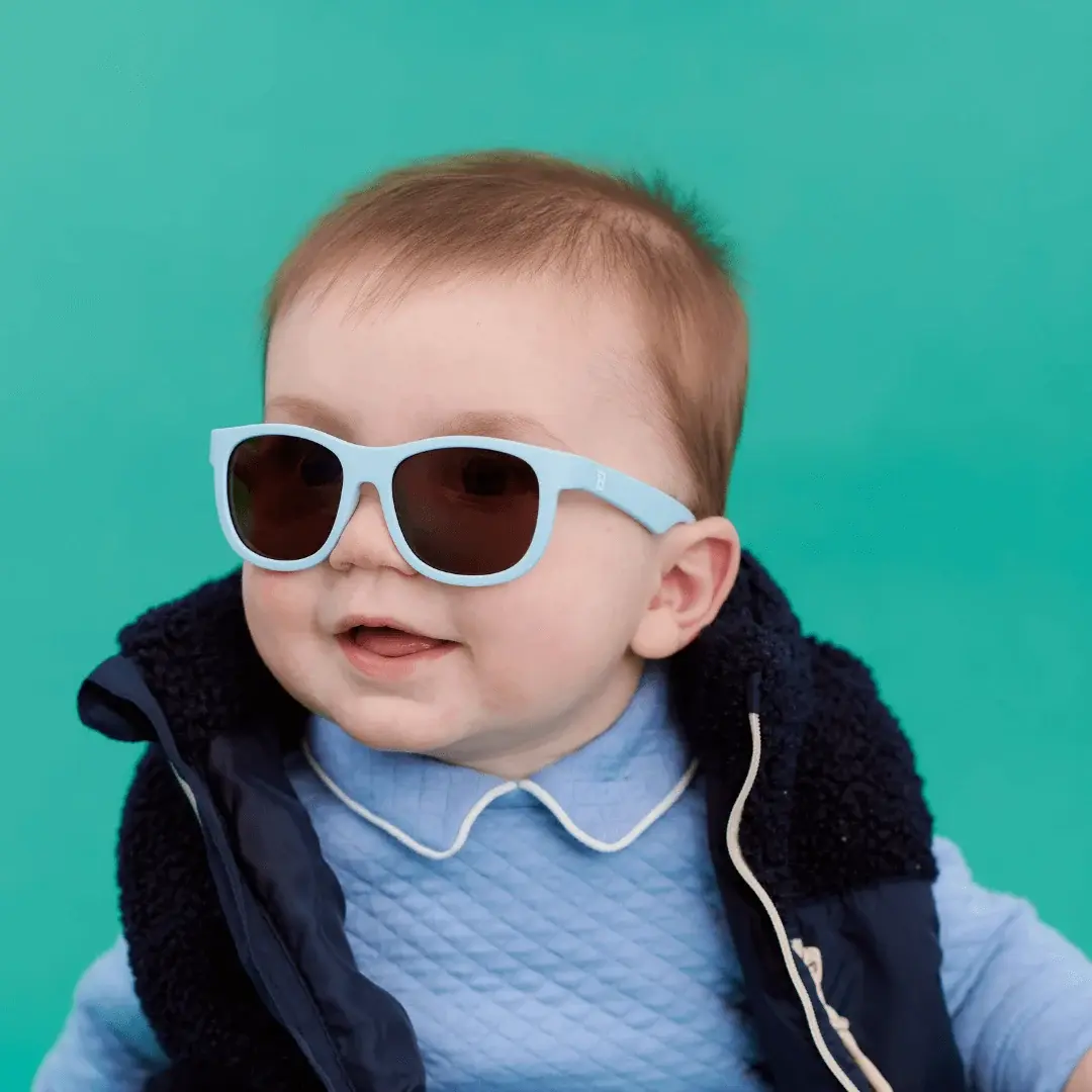 Babiators Babiators Original Navigators - Baby Blue/Amber Lenses