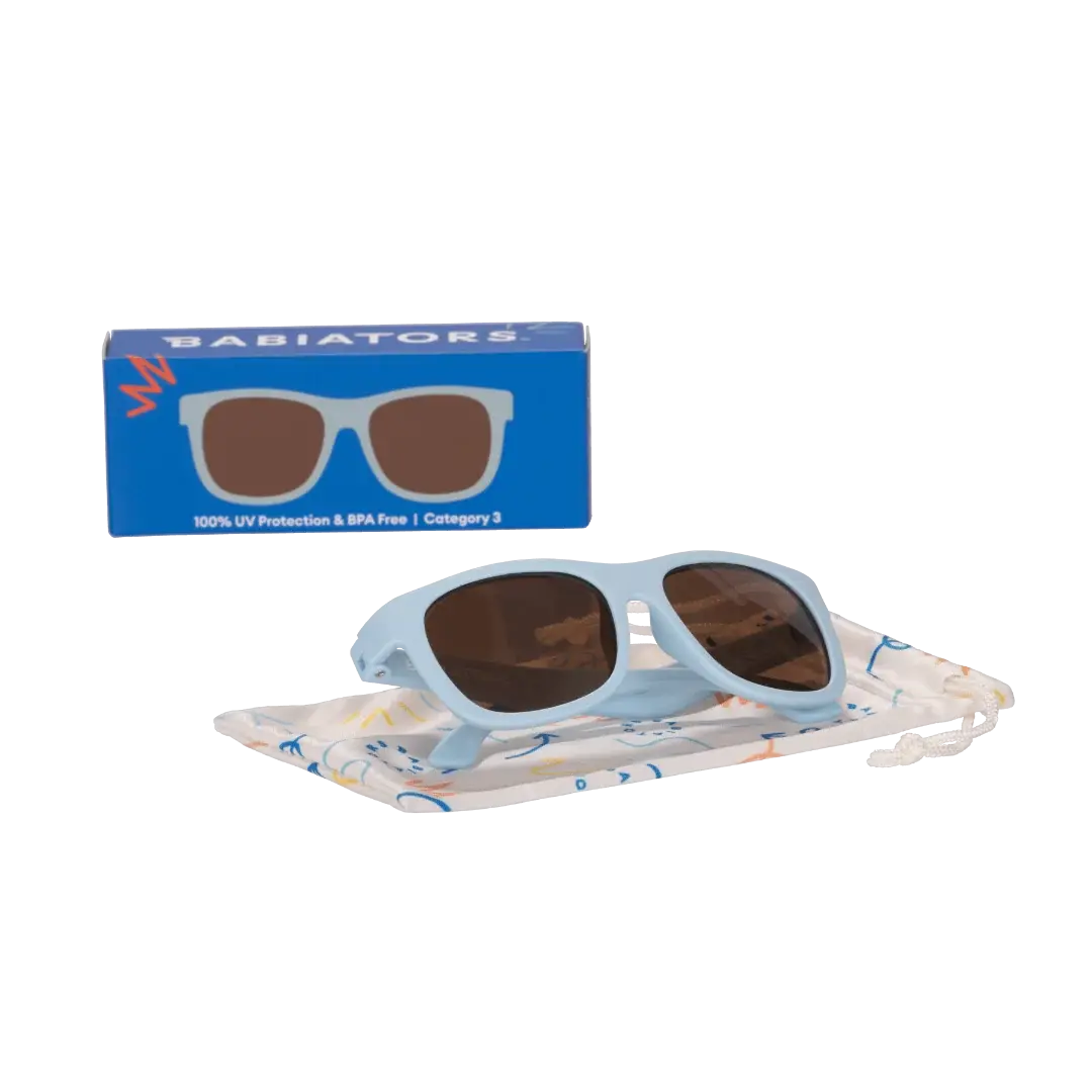Babiators Babiators Original Navigators - Baby Blue/Amber Lenses
