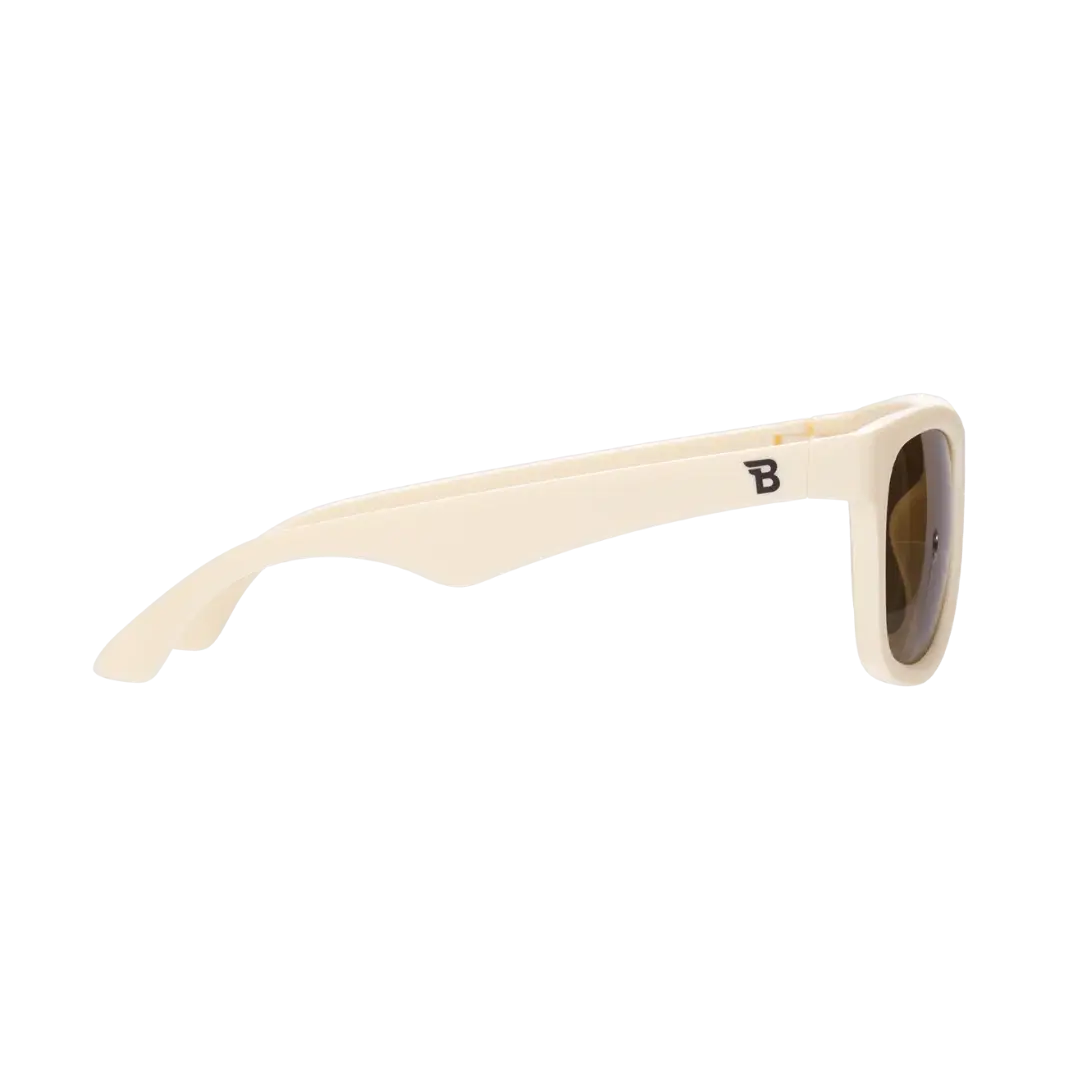Babiators Babiators Original Navigators - Sweet Cream/Amber Lenses