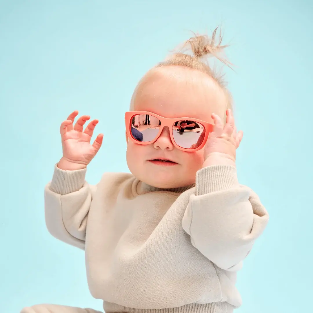 Babiators Babiators Polarised Navigators - Perfectly Papaya/Peach Mirror