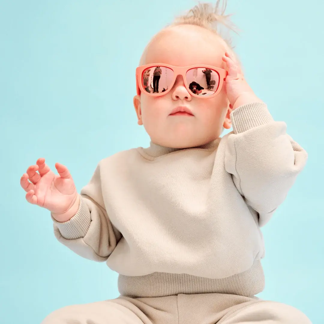 Babiators Babiators Polarised Navigators - Perfectly Papaya/Peach Mirror