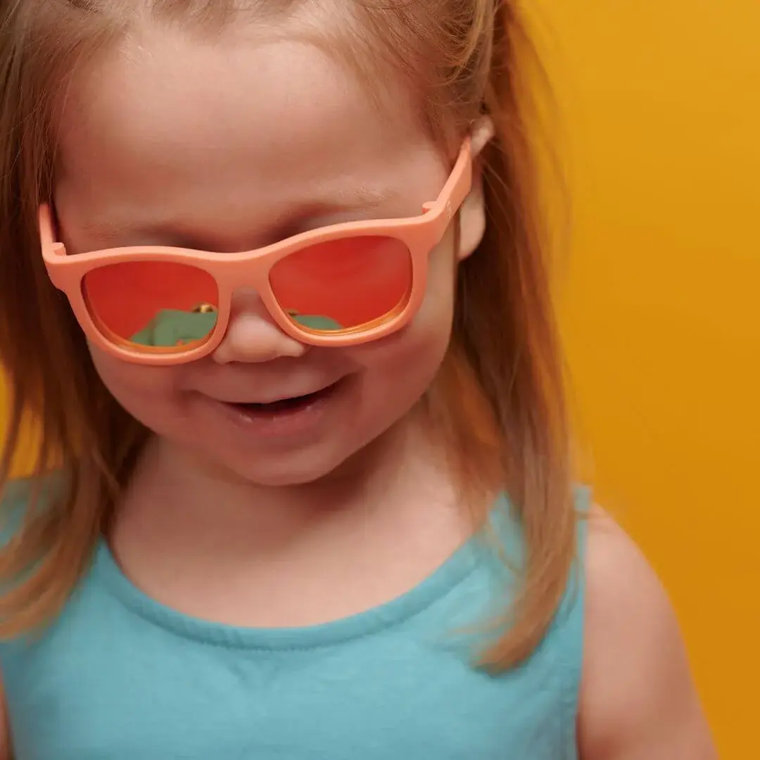 Babiators Babiators Polarised Navigators - Perfectly Papaya/Peach Mirror