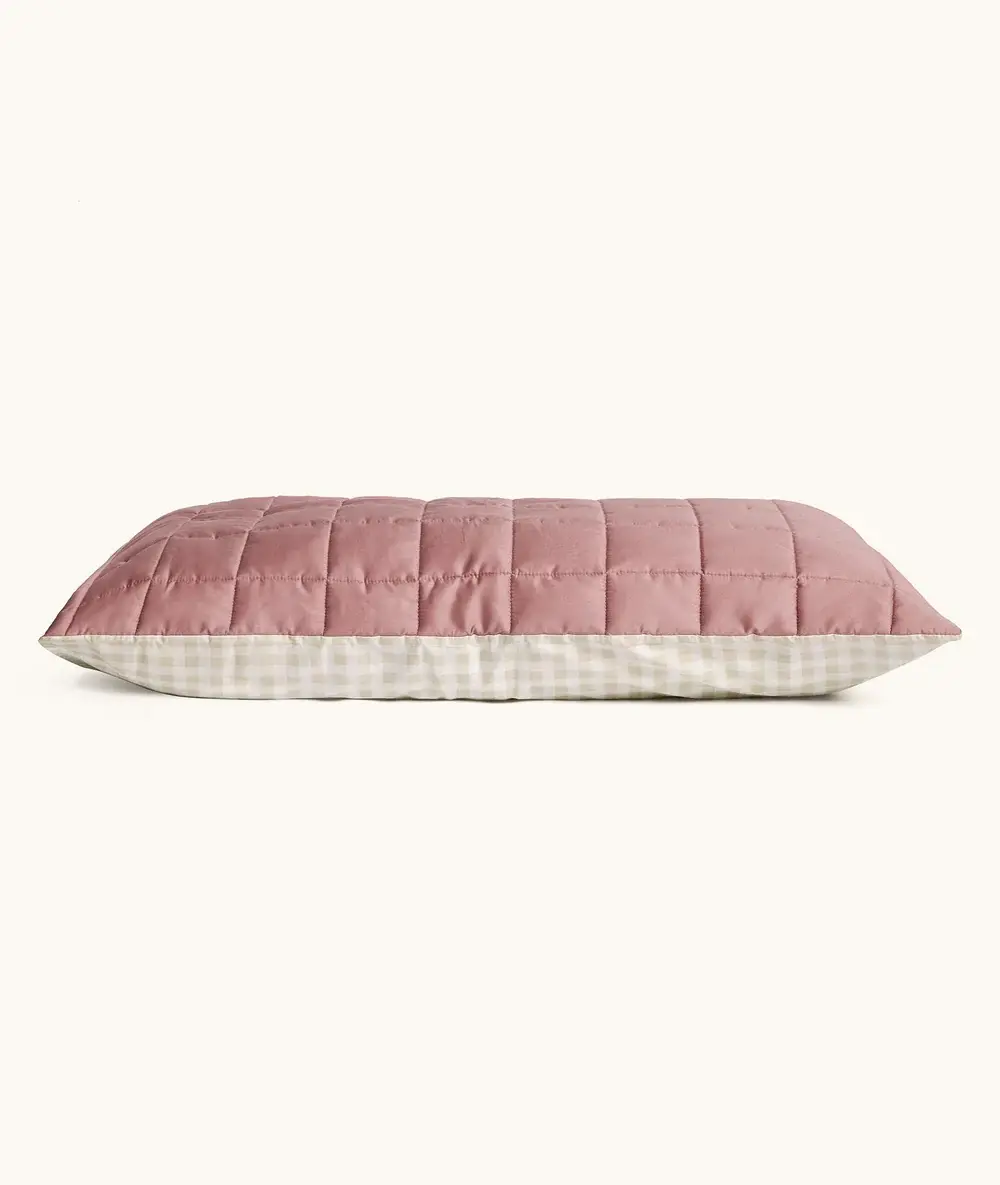 ErgoPouch ErgoPouch Quilted Pillowcase Rosy Gingham