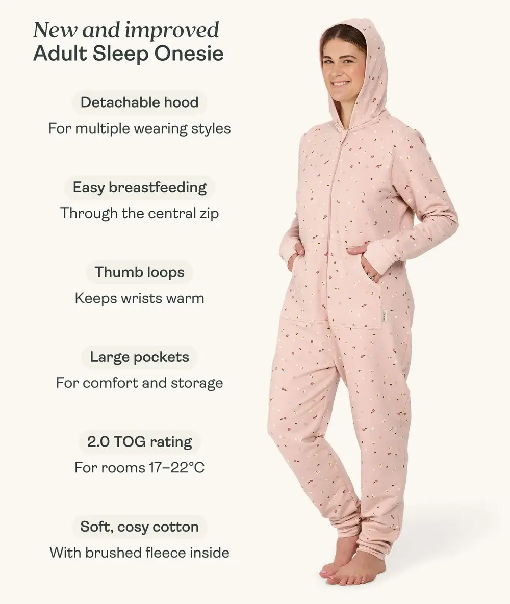 ErgoPouch ErgoPouch 2.0 TOG Adult Sleep Onesie Daisies