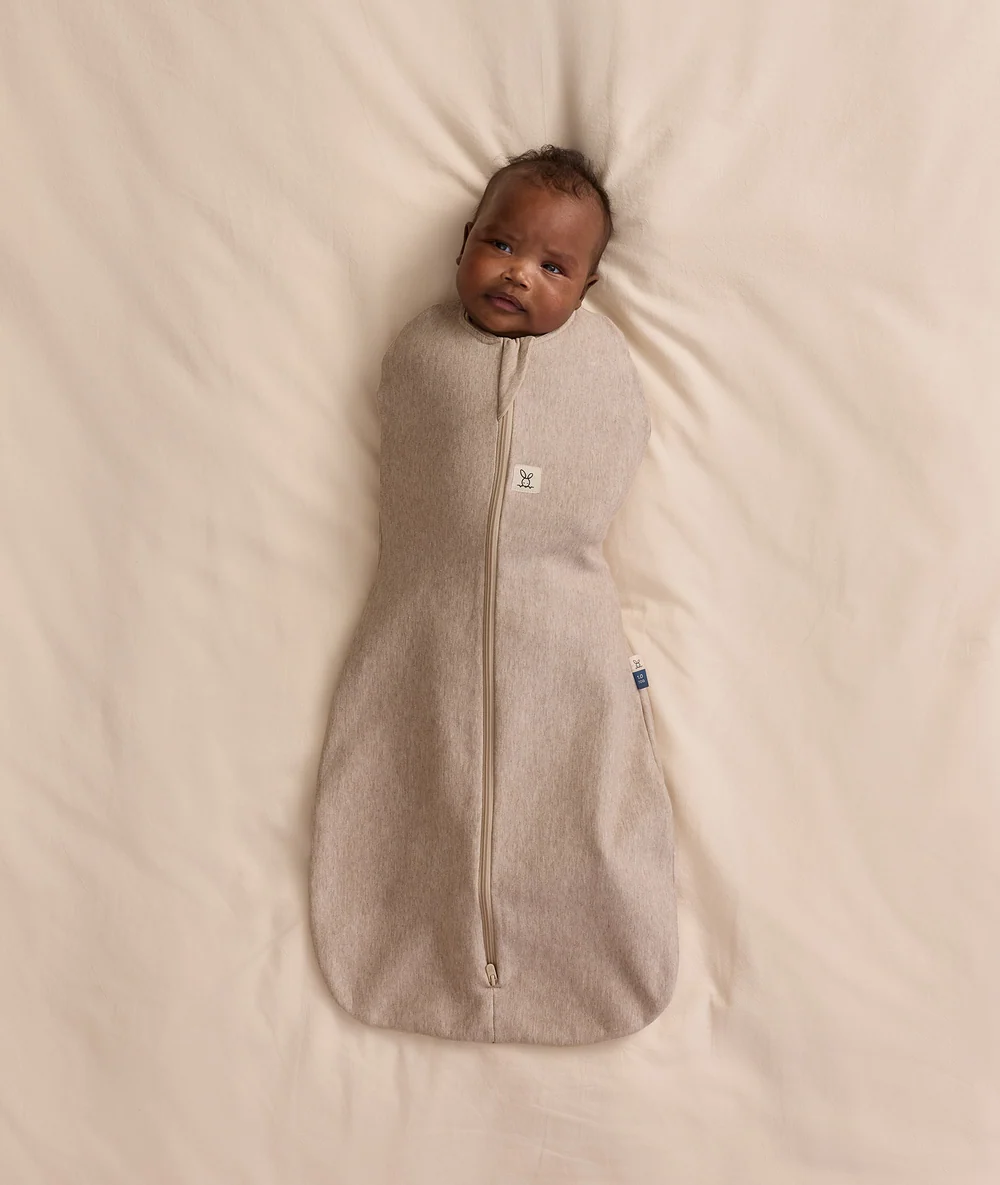 ErgoPouch ErgoPouch Cocoon Swaddle Bag 1.0 TOG Taupe Marle
